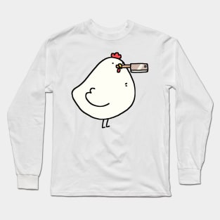 cleaver chicken Long Sleeve T-Shirt